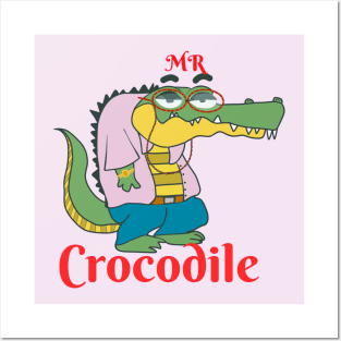 Mr.Crocodile Posters and Art